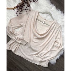 Free People Cream Sparkle Gold Top ✨